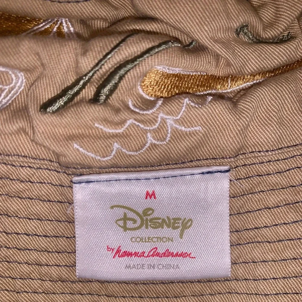 Disney Hanna Andersson Mickey's Campout Kids Bucket Hat Size‎ M Blue Denim